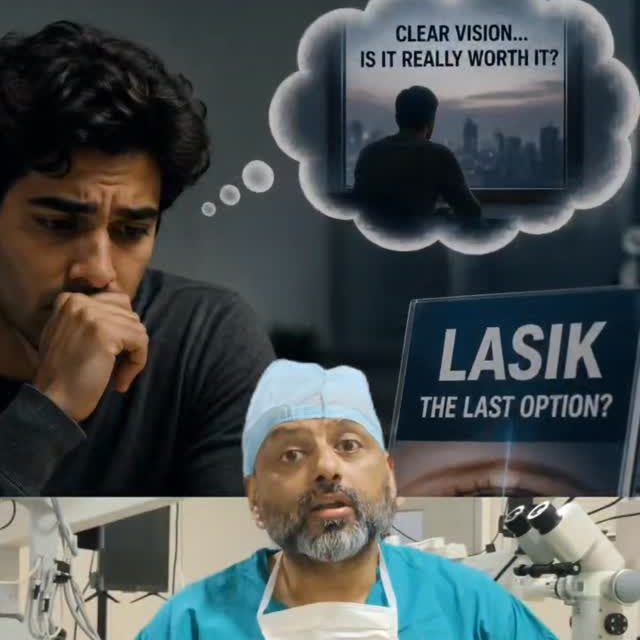 “LASIK is the only option?”🤔
Not anymore 👀

Laser-Assisted In Situ Keratomileusis (LASIK) is a popular procedure for removing glasses, but it may not be suitable for everyone.

If you have:
• High power
• Thin cornea
• Dry eyes
• Or are not eligible for LASIK

…then Implantable Collamer Lens (ICL) could be a better option.

ICL is an advanced lens implanted inside the eye to correct vision while keeping the natural cornea largely untouched. It is especially useful for patients who want sharp vision quality but are not ideal candidates for laser procedures.

✨ To learn more about this, watch Part 2!

📍 Centre for Vision and Eye Surgery – Branches

📞 Sholinganallur – 9840092647
📞 Medavakkam – 9500048895
📞 Navalur – 8754454767
📞 Kelambakkam – 9789894157
📞 Kalpakkam – 9363406268

#ophthalmology
 #eyehoapital
 #eyes
 #eyecare
 #lasikeyesurgery 

Eye,optometry, eyedoctor, centerforvisionandeyesurgery,icl
